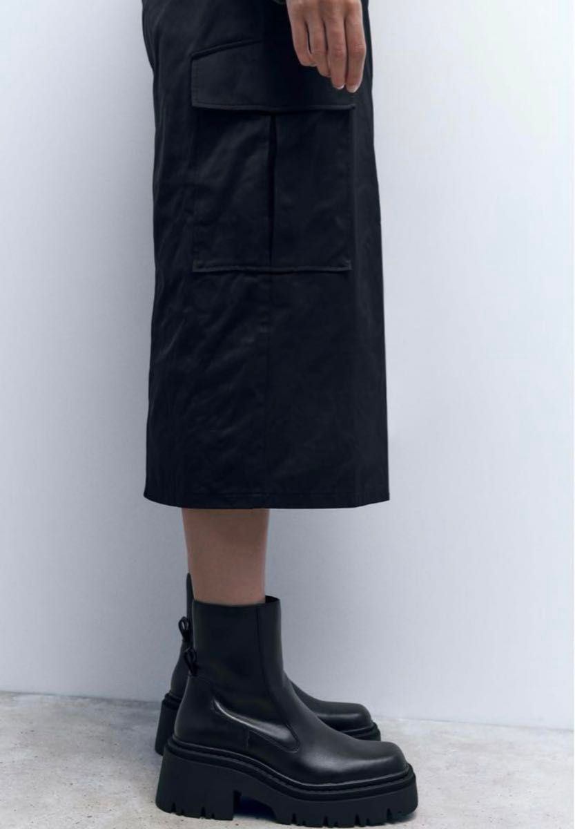 ZARA トラックソール ショートブーツ 35|Yahoo!フリマ(旧 ZARA トラックソール ショートブーツ 35|Yahoo!フリマ(旧
