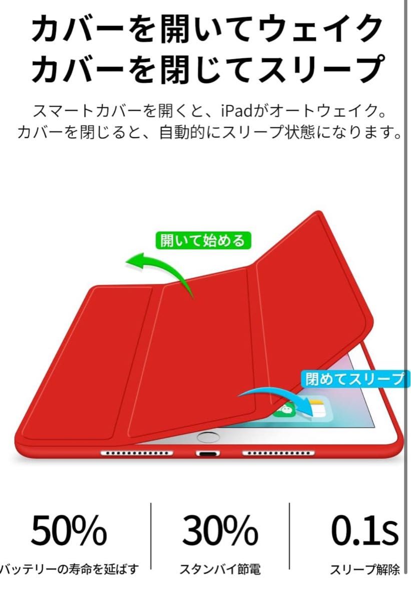 iPad Mini 4ケース 超薄型超軽量TPUソフトスマートカバー赤｜Yahoo
