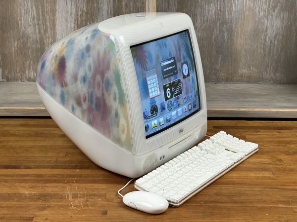 iMac G3 Flower Power 700MHz Apple アップル 美品 動作確認済_画像1