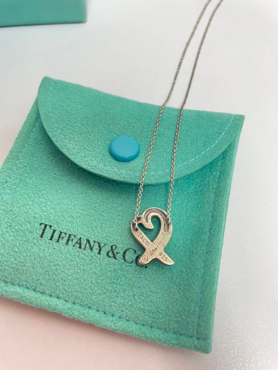 Tiffany (ティファニー )ラビングハートネックレス ペンダント