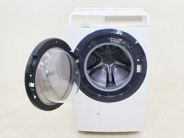 2021年製 日立 ドラム式洗濯乾燥機 ビッグドラム BD-SV110FL-W[洗濯11.0kg/乾燥6.0kg/ヒートリサイクル乾燥/左開き]P5148_画像3