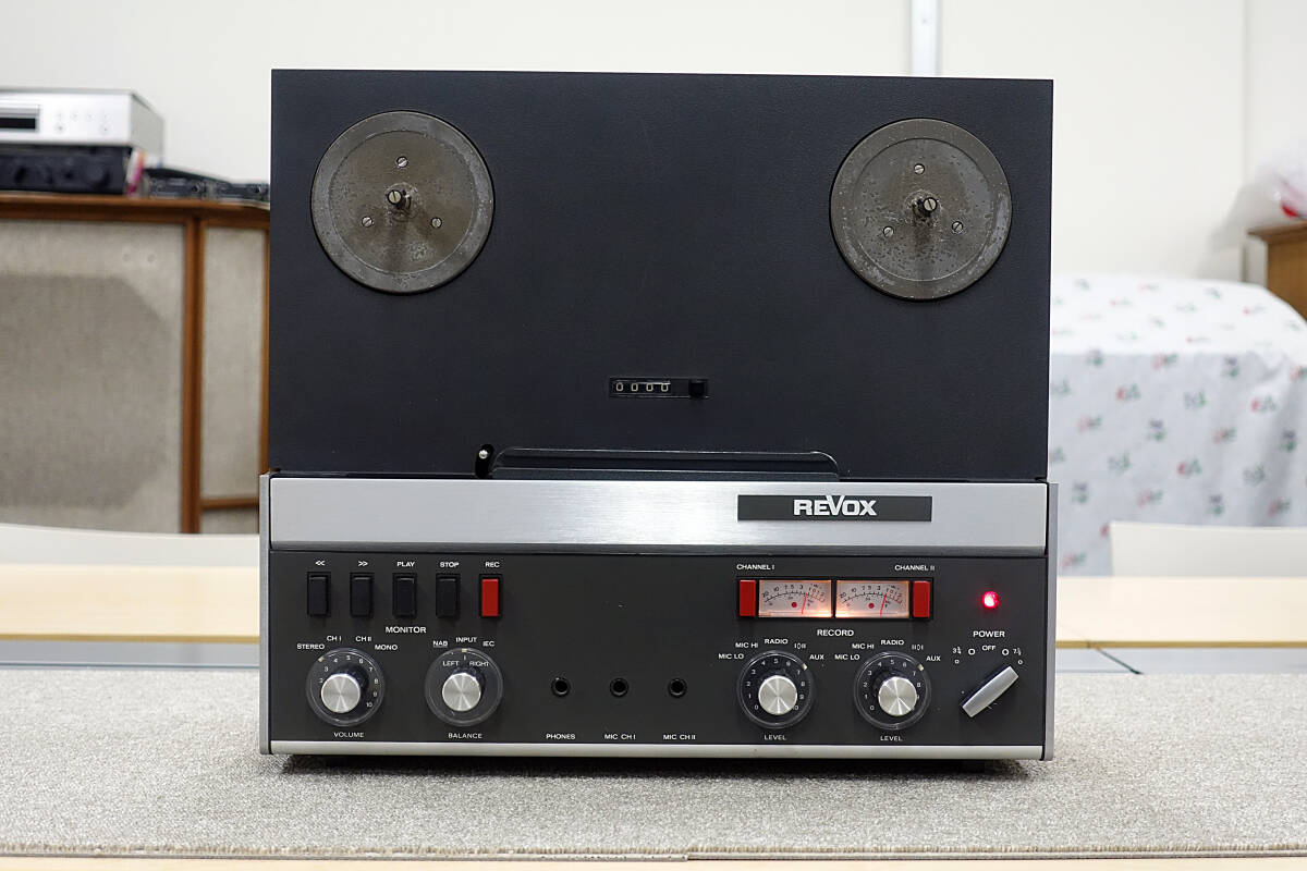 Yahoo!オークション - REVOX A77 4TR 19-9.5cm/sec ジャンク Yahoo!オークション - REVOX A77 4TR 19-9.5cm/sec ジャンク