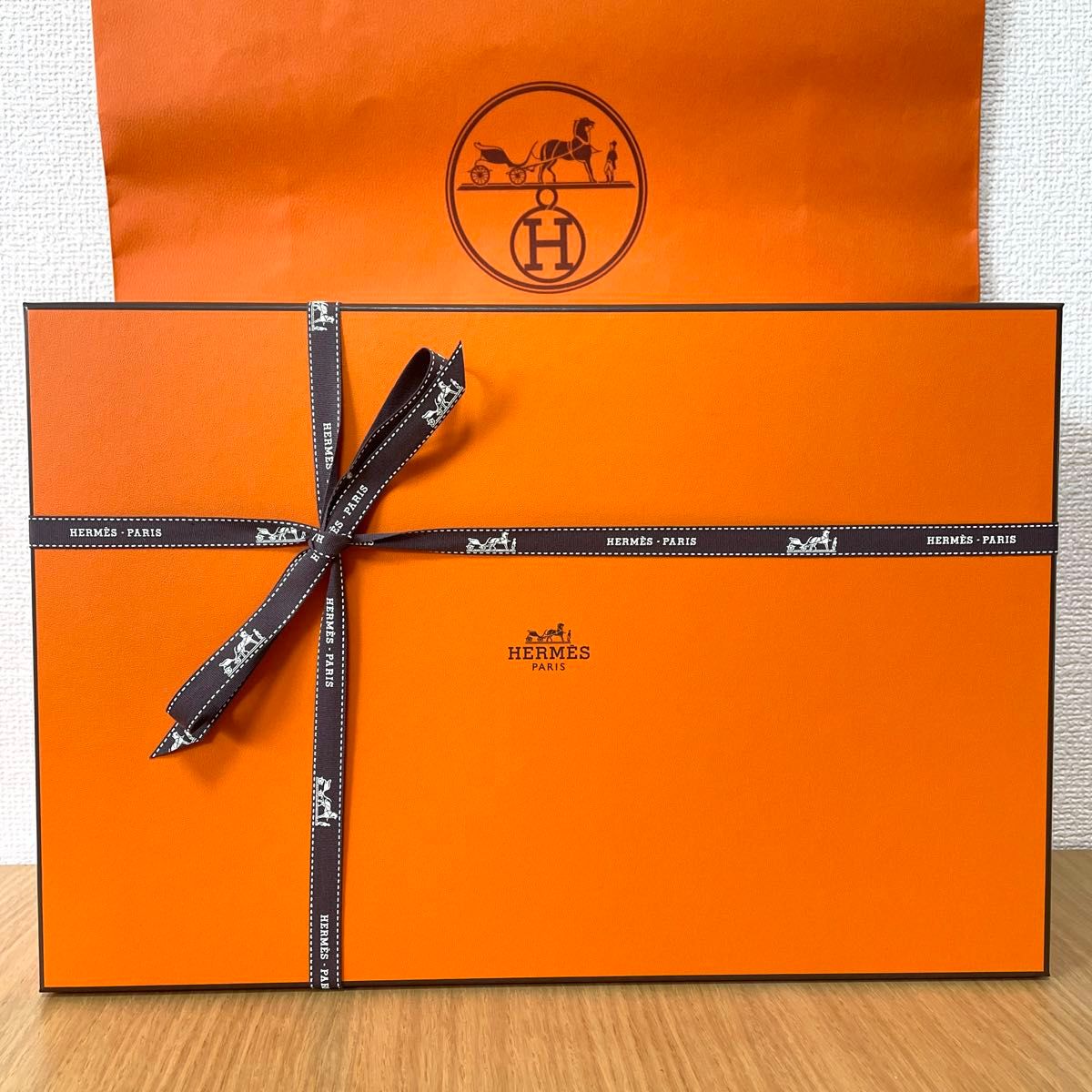 【新品　ギフト包装】エルメス　ガダルキヴィール モーニングカップ&ソーサー　340ml　2客セットHERMES