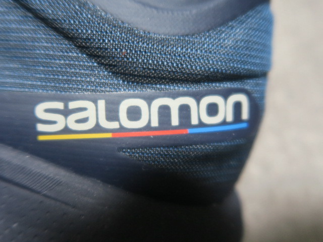 1.7万★未使用 タグ付 SALOMON L416102 PHANTASM (サロモン ファンタズム) 26.5cm 厚底 ランニングシューズ ネイビー系