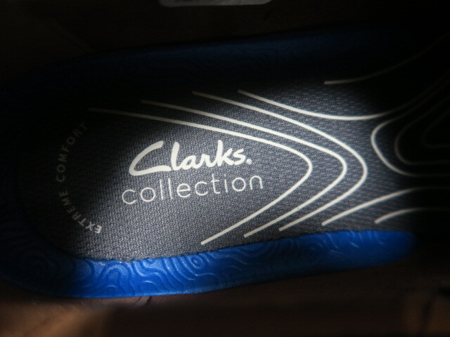 1.8万★未使用 Clarks（クラークス）超軽量 Driftway Low / ドリフトウェイロー ブラックレザー EXTREME COMFORT機能 26.5cm 黒_画像9