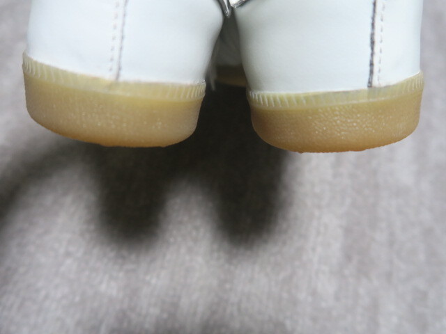 未使用★タグ付 超希少モデル バーニーズ ニューヨーク別注 BARNEYS NEW YORK adidas SAMBA 26 WHITE GUM 本革 _画像6