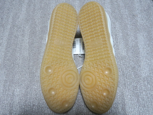 未使用★タグ付 超希少モデル バーニーズ ニューヨーク別注 BARNEYS NEW YORK adidas SAMBA 26 WHITE GUM 本革 _画像7