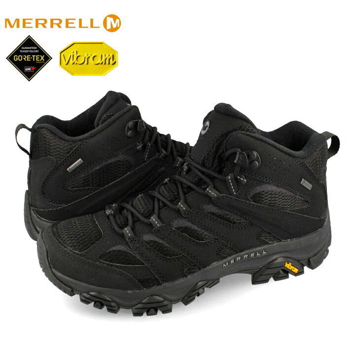 2.2 десять тысяч *23 год производства очень красивый товар MERRELL MOAB 3 SYNTHETIC MID GORETEX водонепроницаемый походная обувь mererumo Abu 3 Gore-Tex VIBRAM 26cm чёрный 