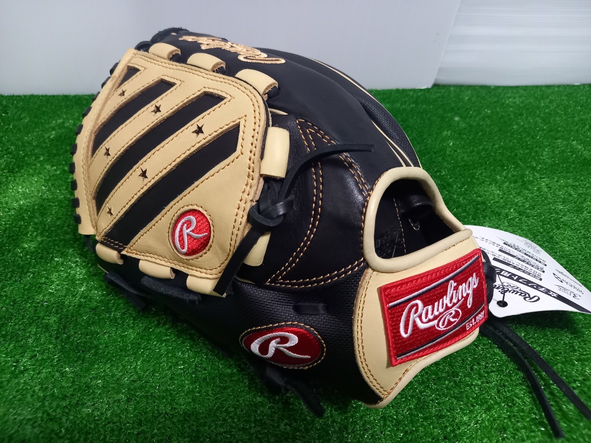 未使用 Rawlings/ローリングス HOH DP　左投用ソフトボール ピッチャー用藤田倭モデル GS9FHDY14 カラー:ブラック/キャメル _画像2