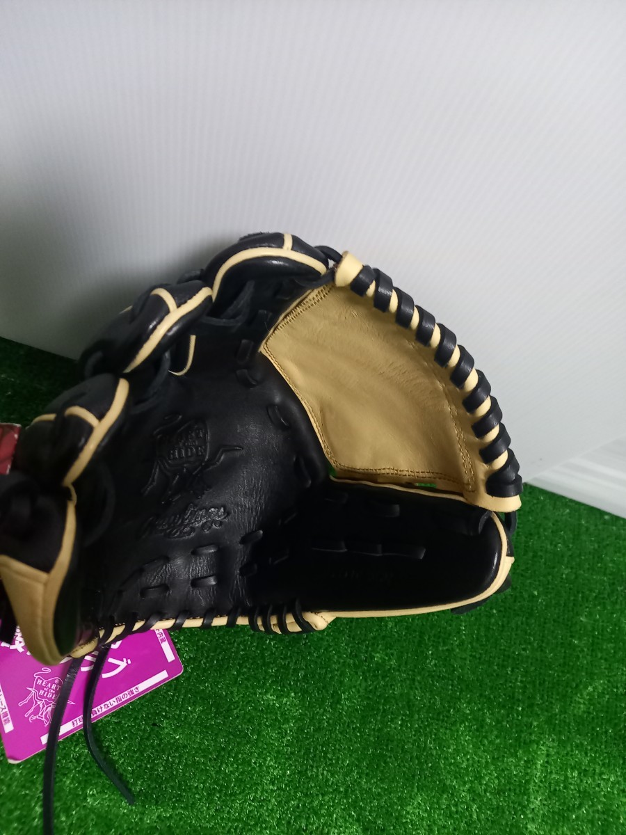  не использовался Rawlings/ low кольцо sHOH DP левый . для софтбол питчер для глициния рисовое поле . модель GS9FHDY14 цвет : черный / Camel 