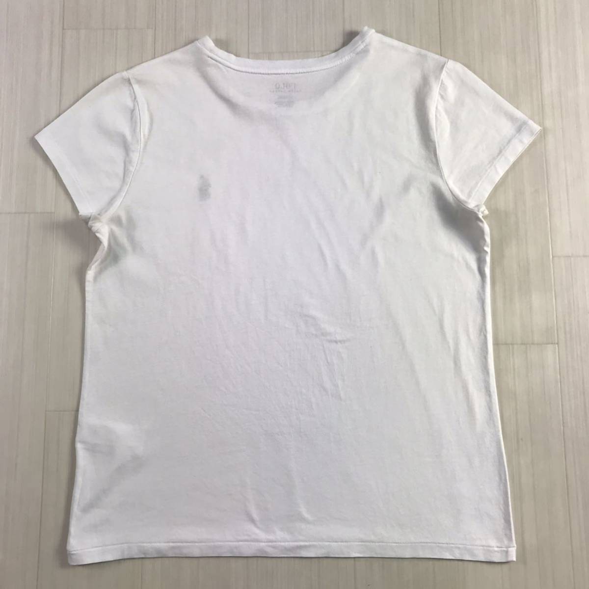 RALPH LAUREN半袖Tシャツ M ホワイト_画像4