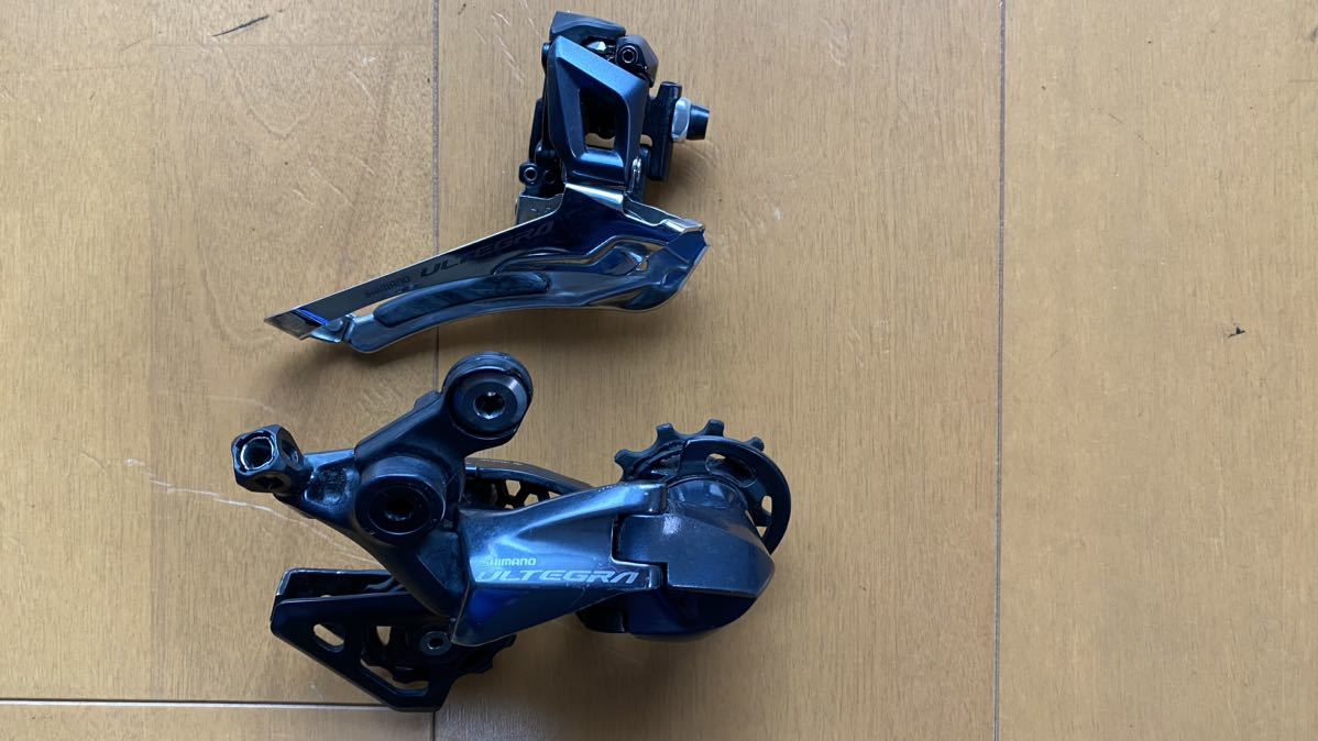 SHIMANO シマノ ULTEGRA アルテグラ RD-R8000-SS FD-R8000 中古　前後セット　11x2s_画像10