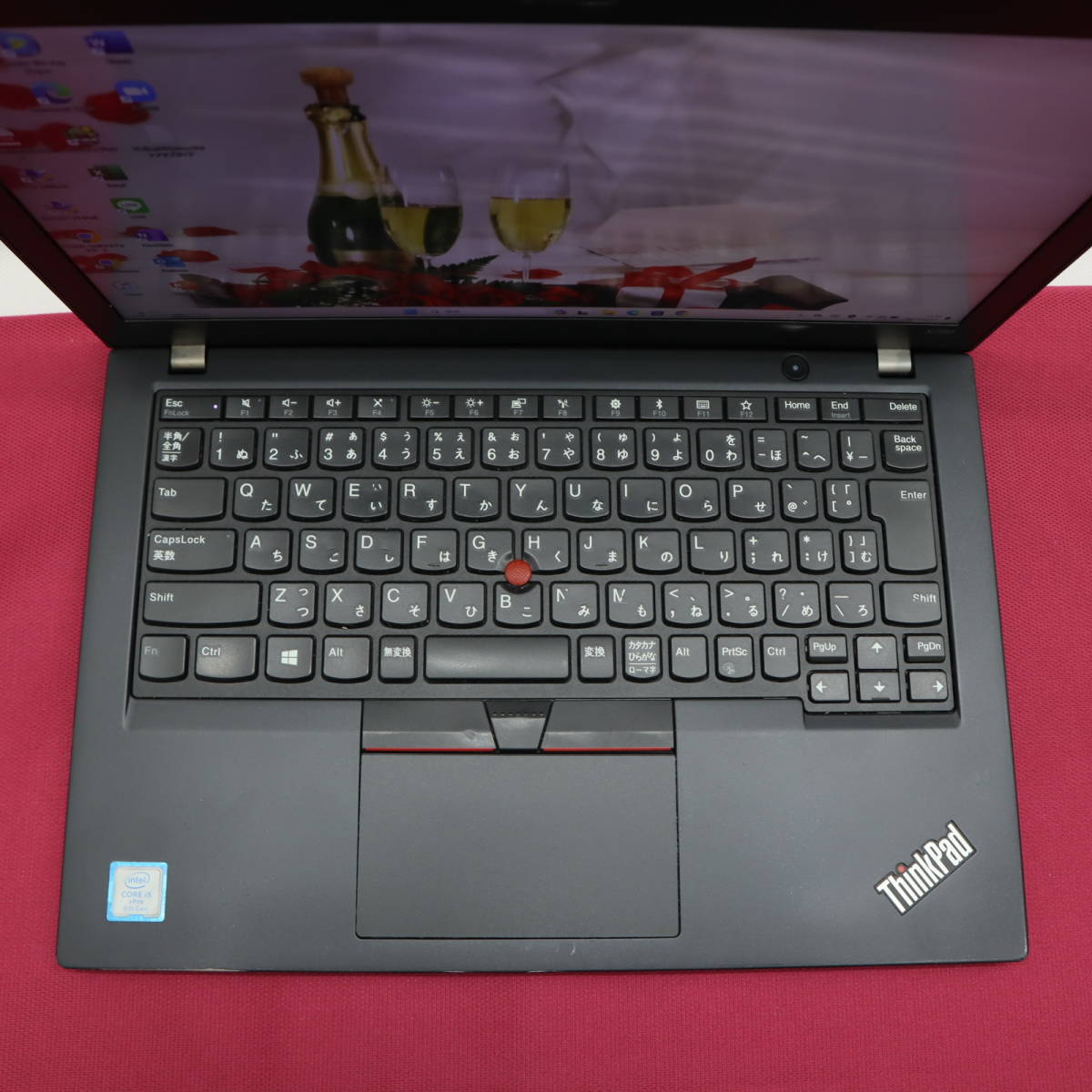 ★超美品 高性能8世代4コアi5！M.2 NVMeSSD256GB メモリ8GB★X280 Core i5-8350U Webカメラ Win11 MS Office2019 Home&Business★P66097_画像4