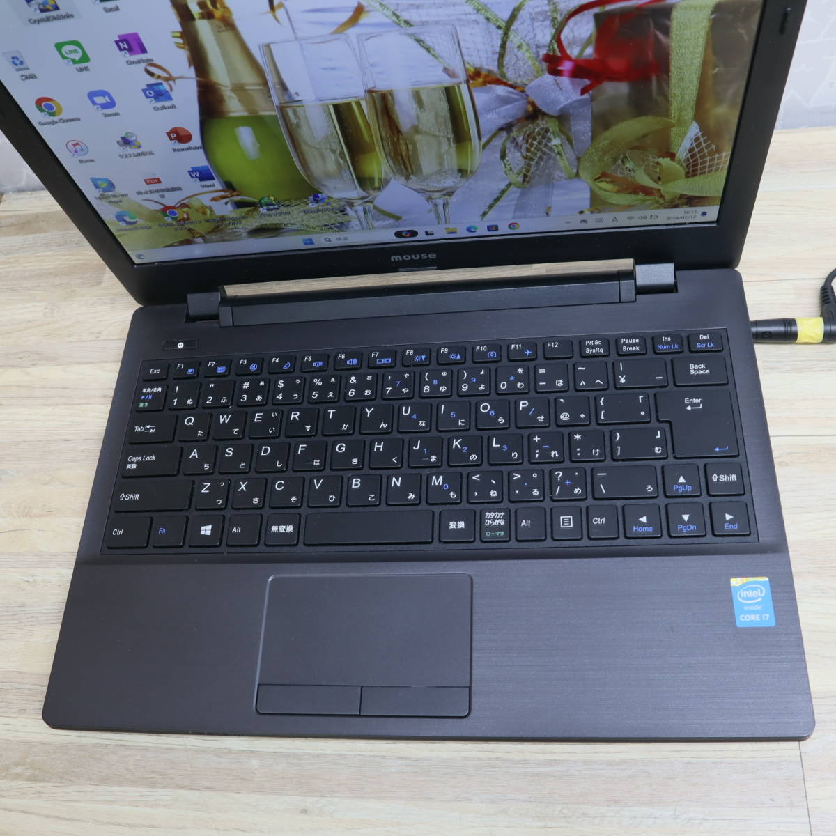 ★中古PC 最上級5世代i7！新品SSD256GB メモリ16GB★LB-J770S Core i7-5500U Webカメラ Win11 MS Office 中古品 ノートPC★P66440_画像5