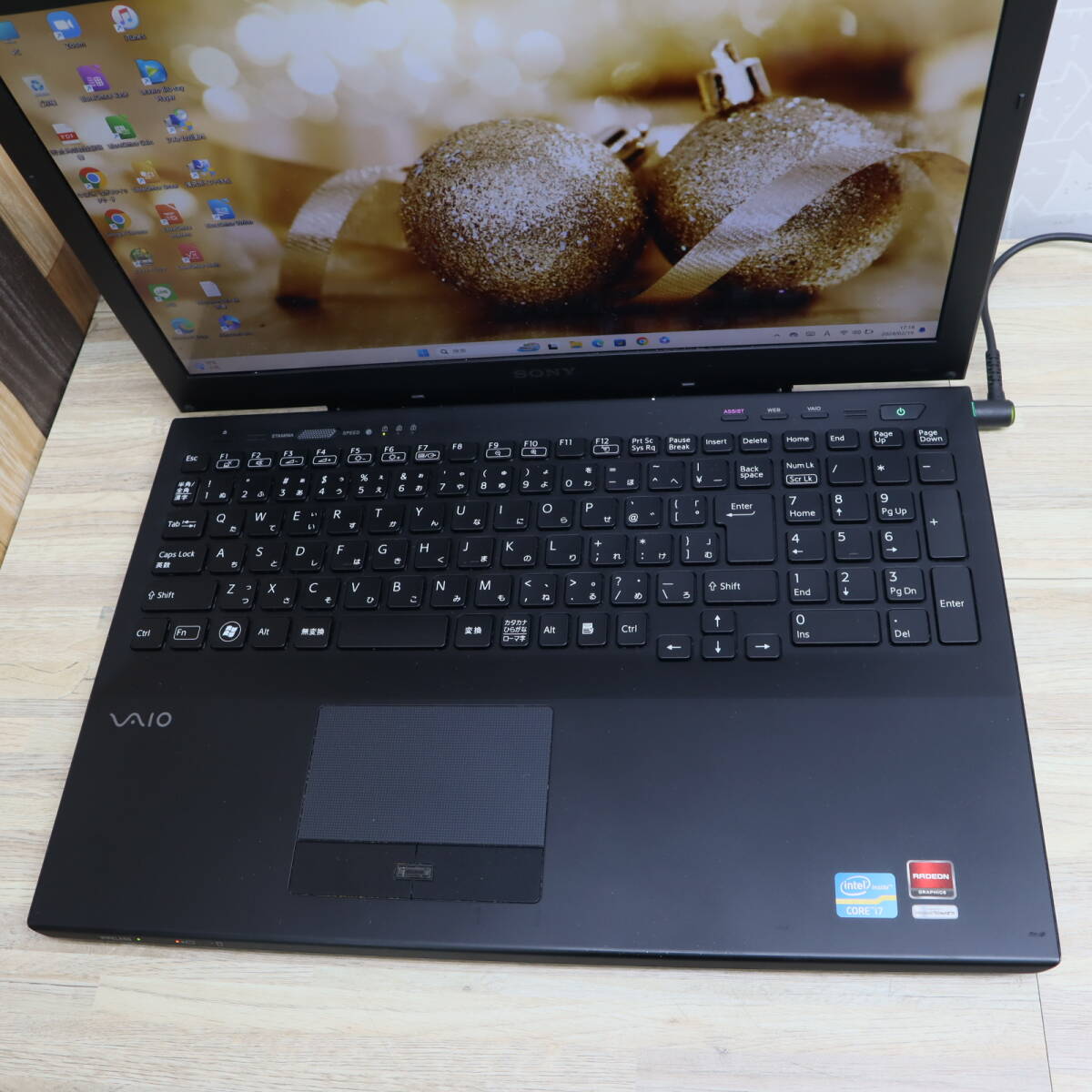 ★中古PC 最上級2世代i7！750GB★VPCSE29FJ Core i7-2640M Blu-ray Webカメラ Win11 MS Office 中古品 ノートPC★P66895_画像4