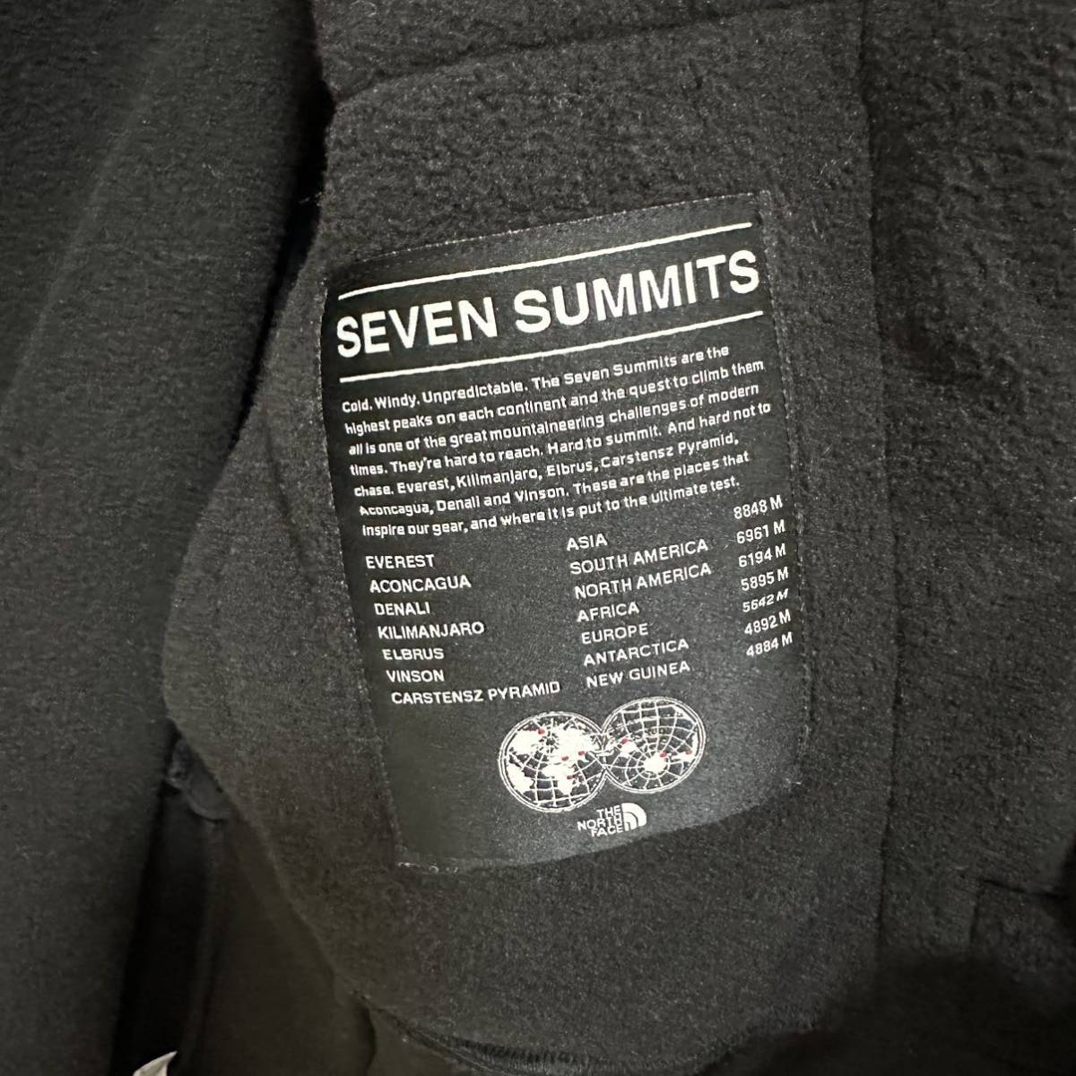 US限定 希少 The North face 7 summit Denali Jacket ノースフェイス デナリ ジャケット サミット Lサイズ