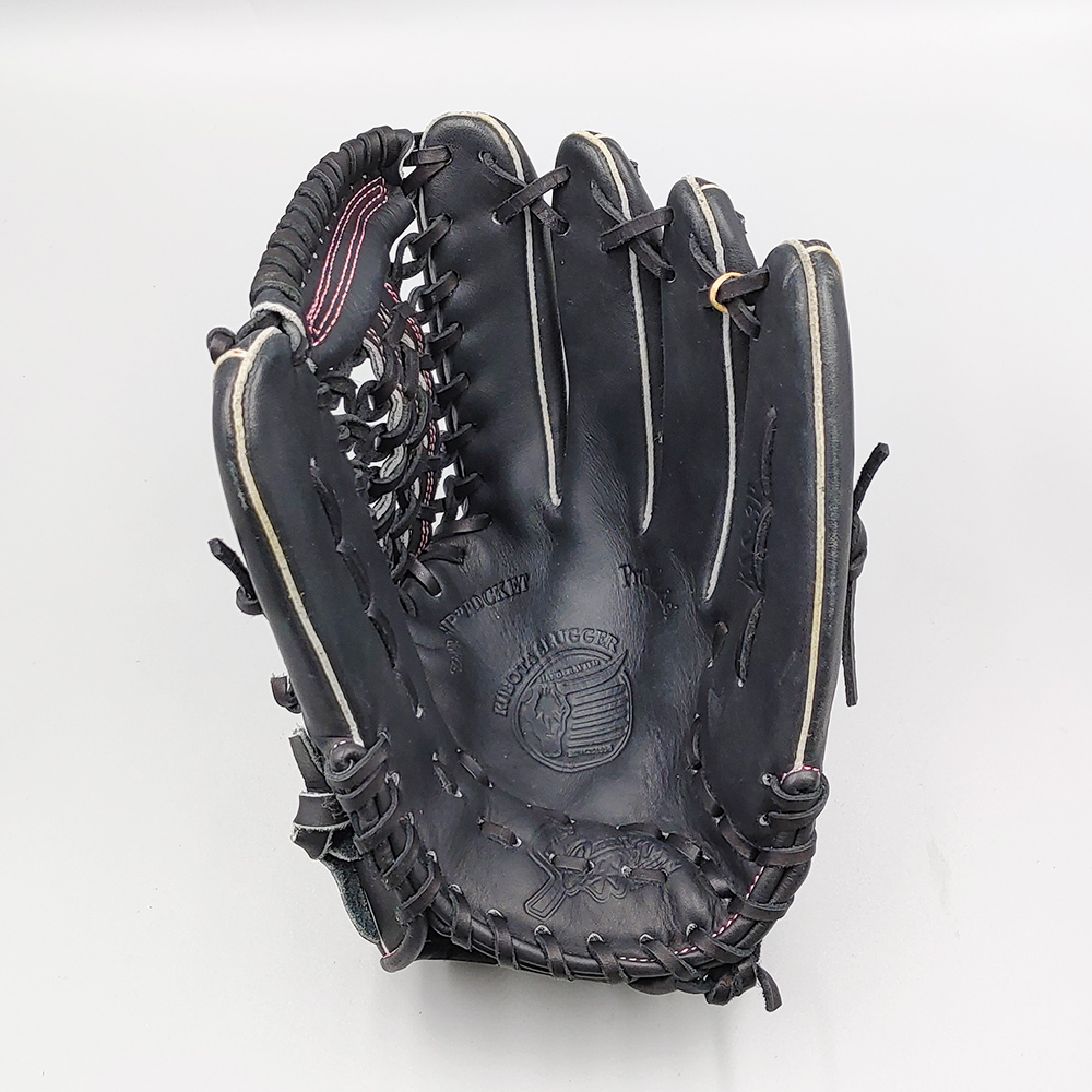 [ have been cleaned ]slaga- softball for glove / for outfielder type attaching ending (slugger glove )[NI68]