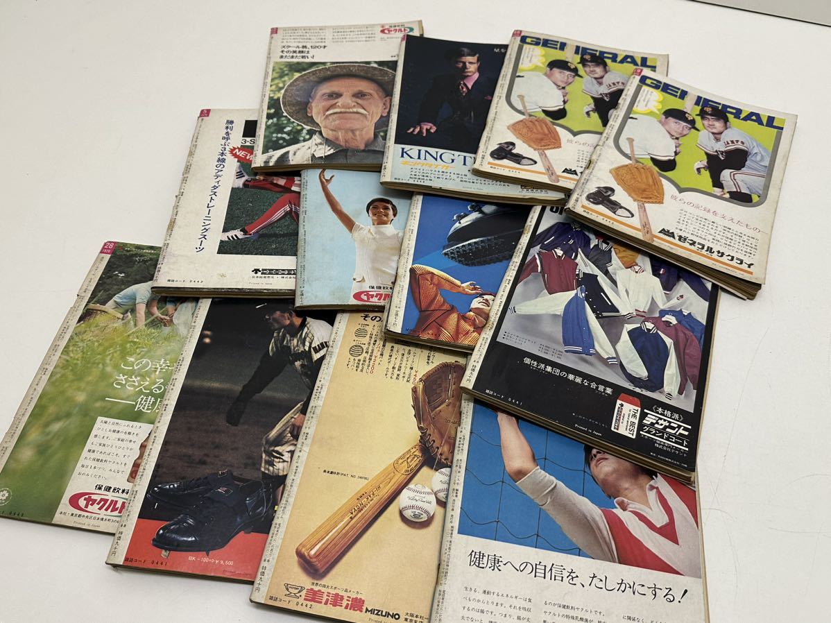 1970年 週刊ベースボール 27冊 昭和49年_画像3
