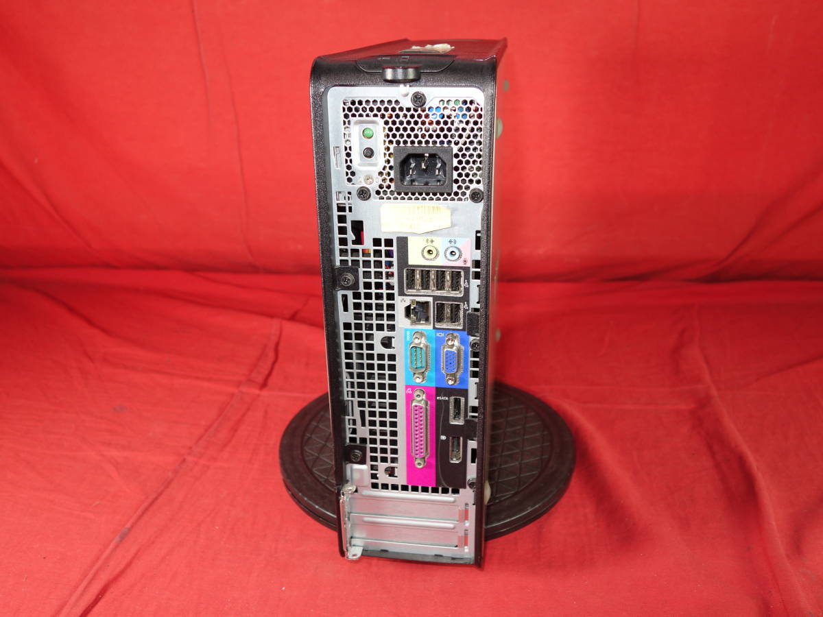 DELL　OPTIPLEX 780 SFF 【Core2duo E8400】 【BIOS確認済】 メモリ2GB/HDD80GB/OSなし　中古 デスクPC 【10日間保証】_画像6