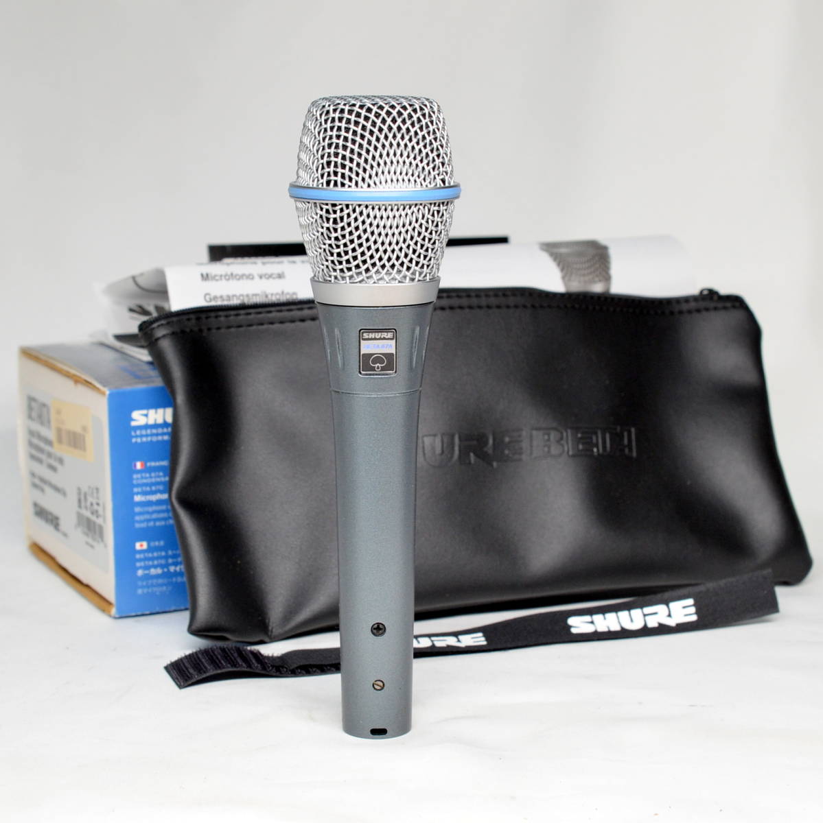 Yahoo!オークション - 【A】Shure Beta87A 美品 出音良好 本物 Yahoo!オークション - 【A】Shure Beta87A 美品 出音良好 本物