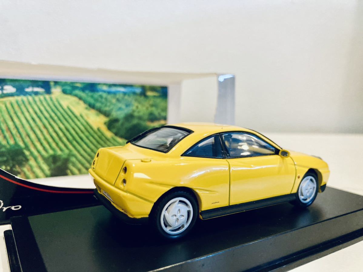 【送料無料】1/43 EG Coupe Fiat クーペ フィアット 1996 Yellow_画像2