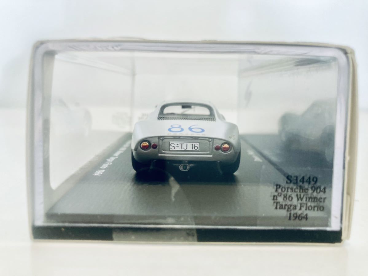 【送料無料】1/43 Spark ポルシェ 904 #86 Davis-Pucci Winner Targa Florio 1964_画像9