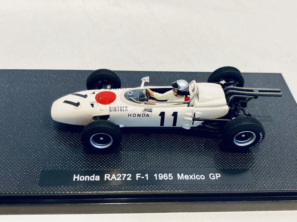 【送料無料】1/43 EBBRO Honda F1 ホンダ RA272 #11 R.ギンサー Winner Mexico GP 1965の画像8