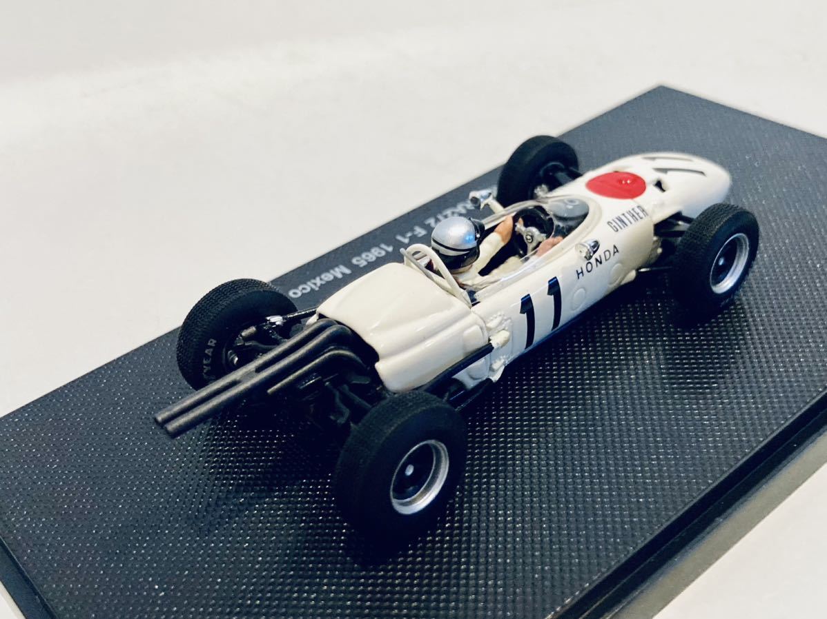 【送料無料】1/43 EBBRO Honda F1 ホンダ RA272 #11 R.ギンサー Winner Mexico GP 1965の画像7