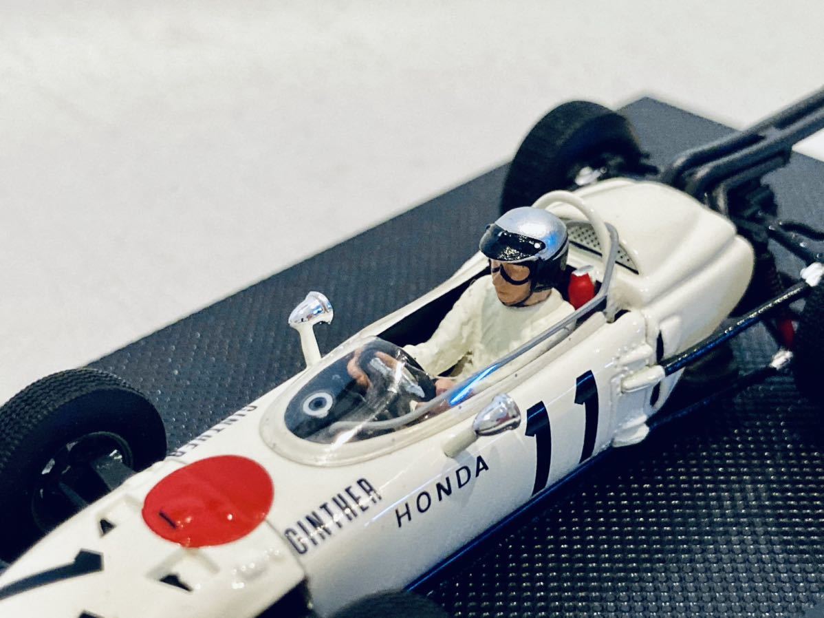 【送料無料】1/43 EBBRO Honda F1 ホンダ RA272 #11 R.ギンサー Winner Mexico GP 1965の画像9