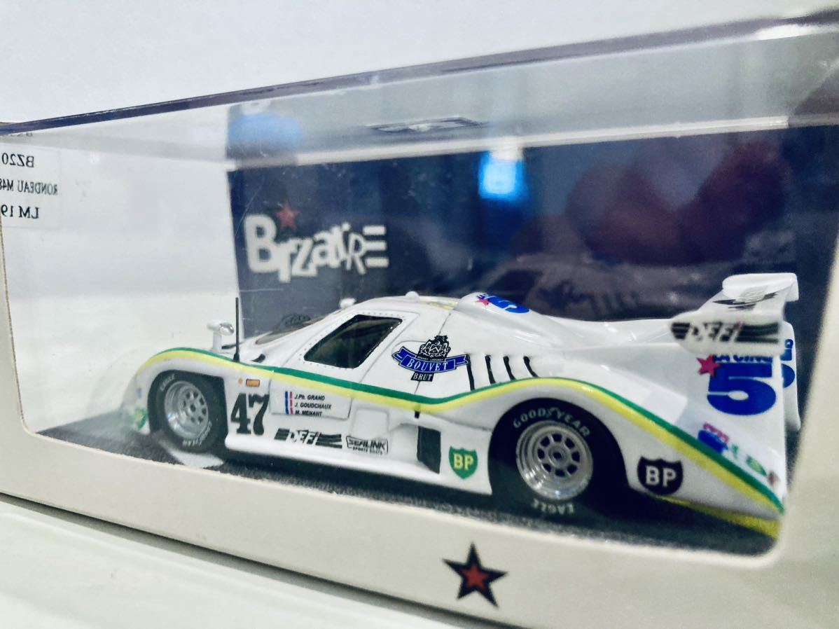 【送料無料】 1/43 ビザール ロンドー M482 フォード #47 Le Mans 1986_画像2