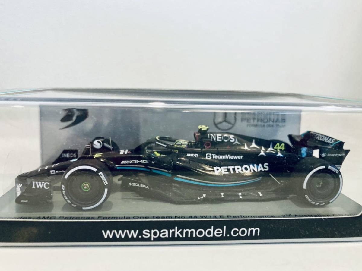 【送料無料】1/43 Spark Mercedes メルセデス AMG ペトロナス W14 E Performance #44 L.ハミルトン 2nd Australian GP 2023_画像5