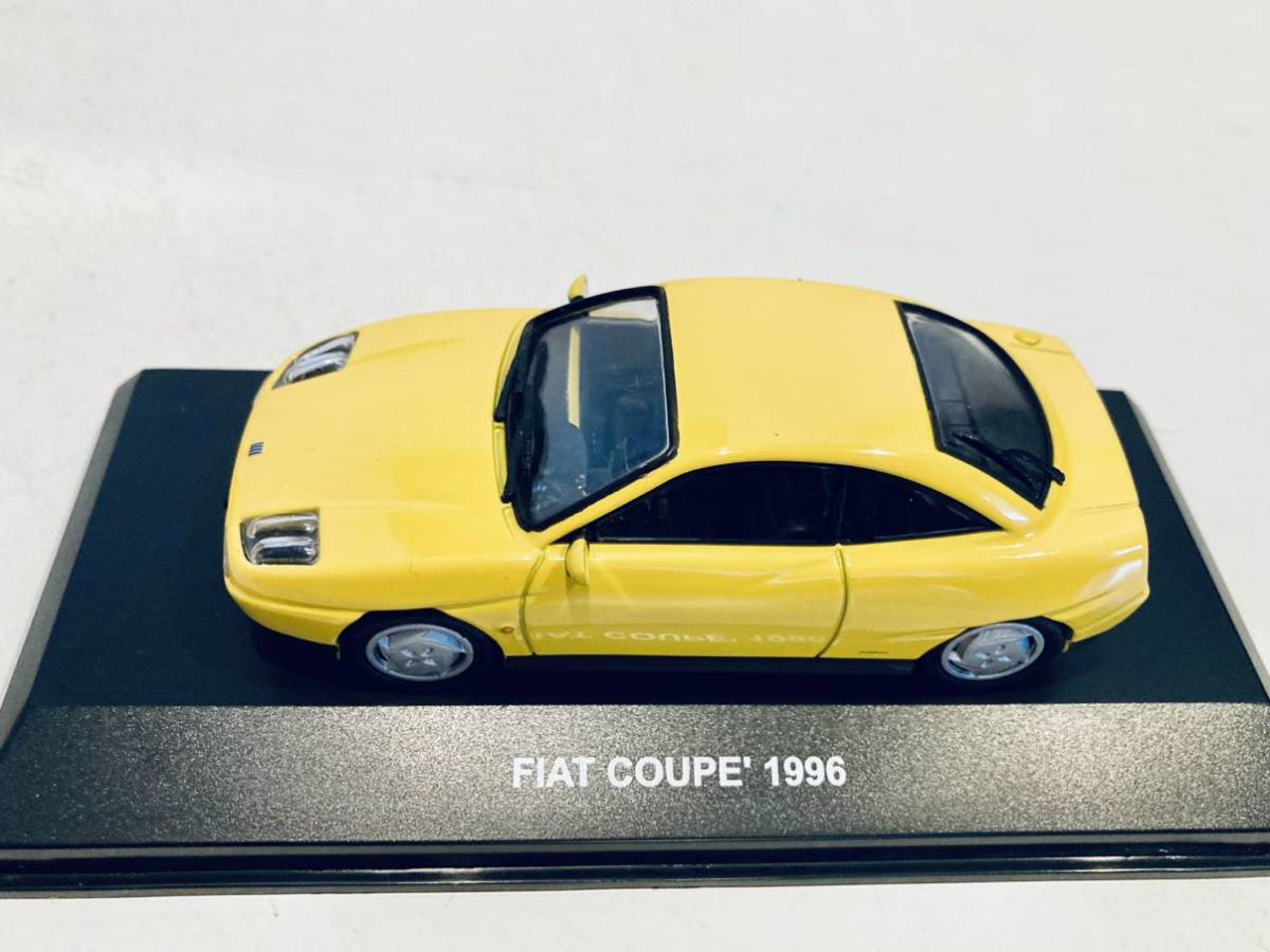 【送料無料】1/43 EG Coupe Fiat クーペ フィアット 1996 Yellow_画像7