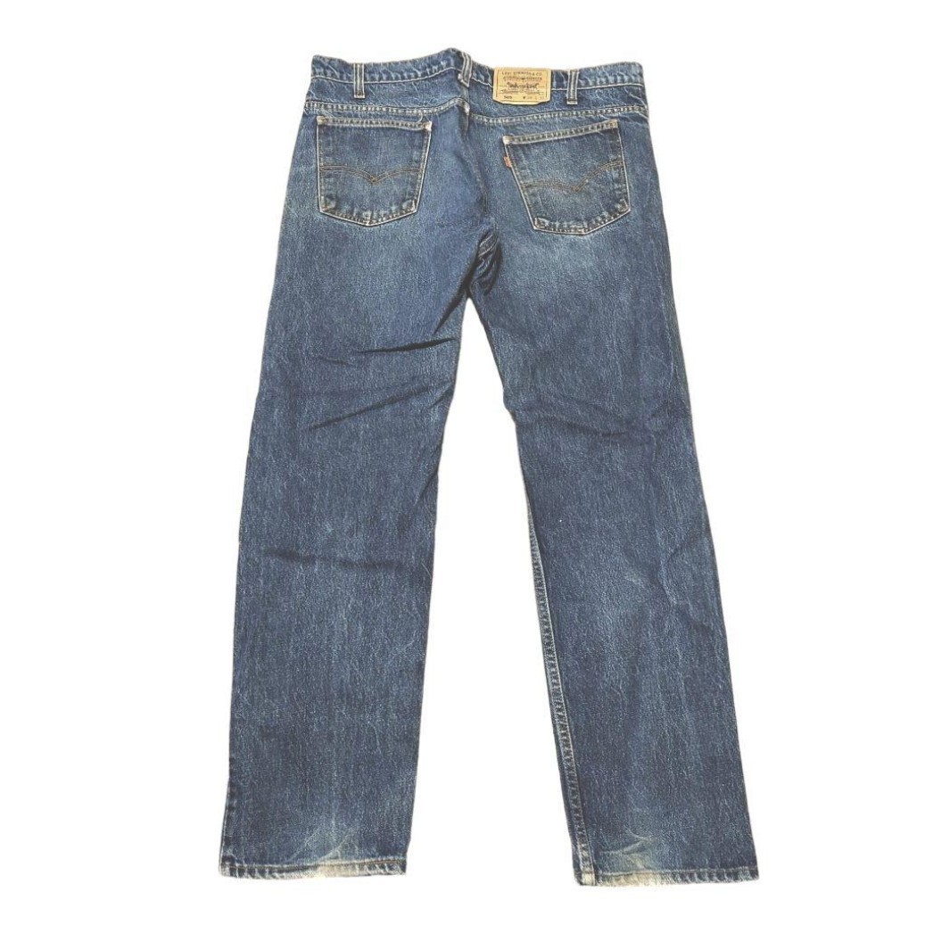 91sUSA製リーバイスLEVI'S505古着デニムパンツw38股下75㎝ pth0093hs41アメリカ製米国製