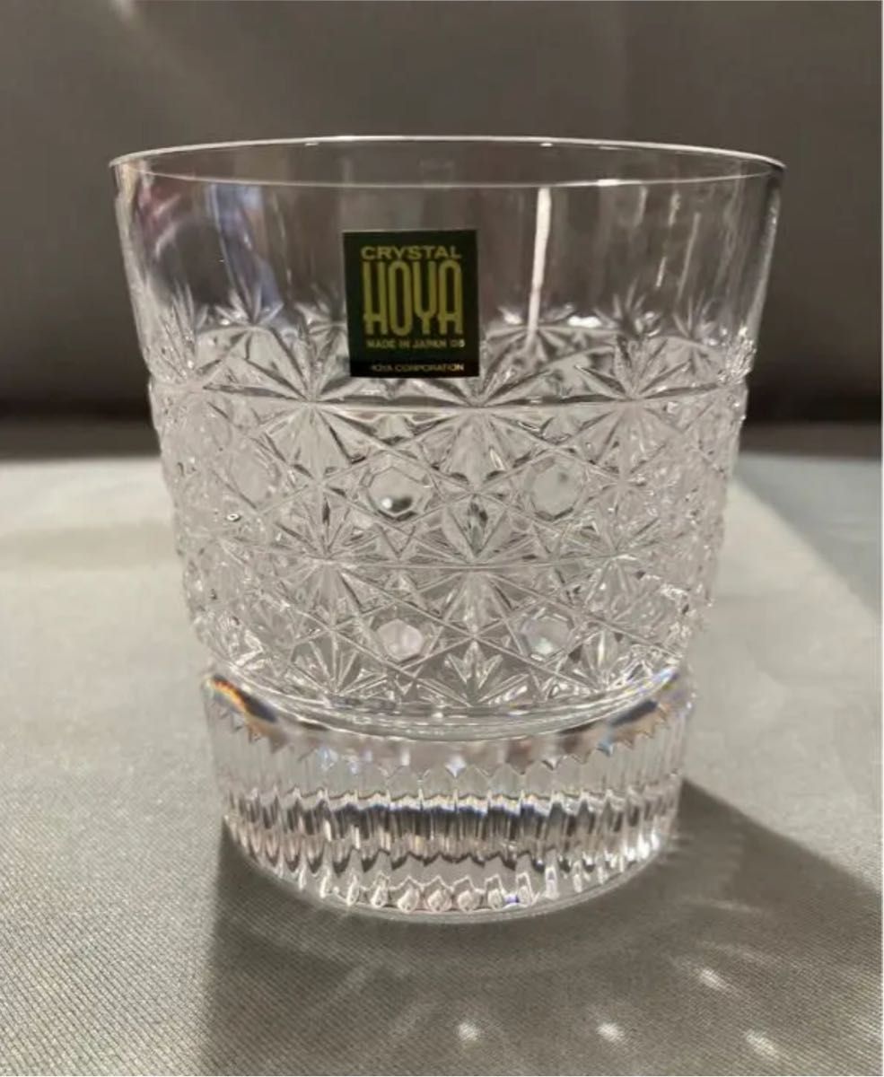 hoya ホヤクリスタル ロックグラス 高級カット切子グラス 2個 hoya ホヤクリスタル ロックグラス 高級カット切子グラス 2個