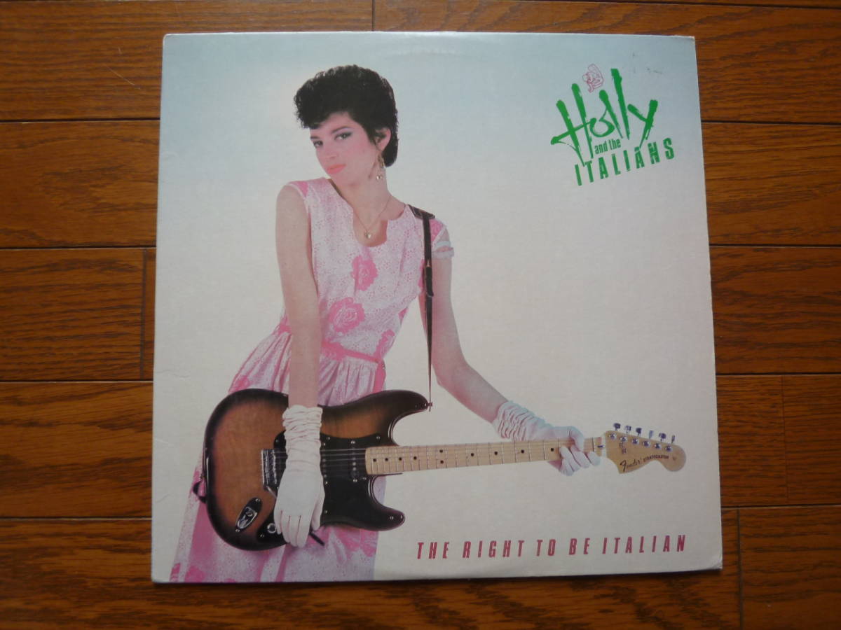 LP HOLLY & THE ITALIANS / THE RIGHT TO BE ITALIAN_画像1