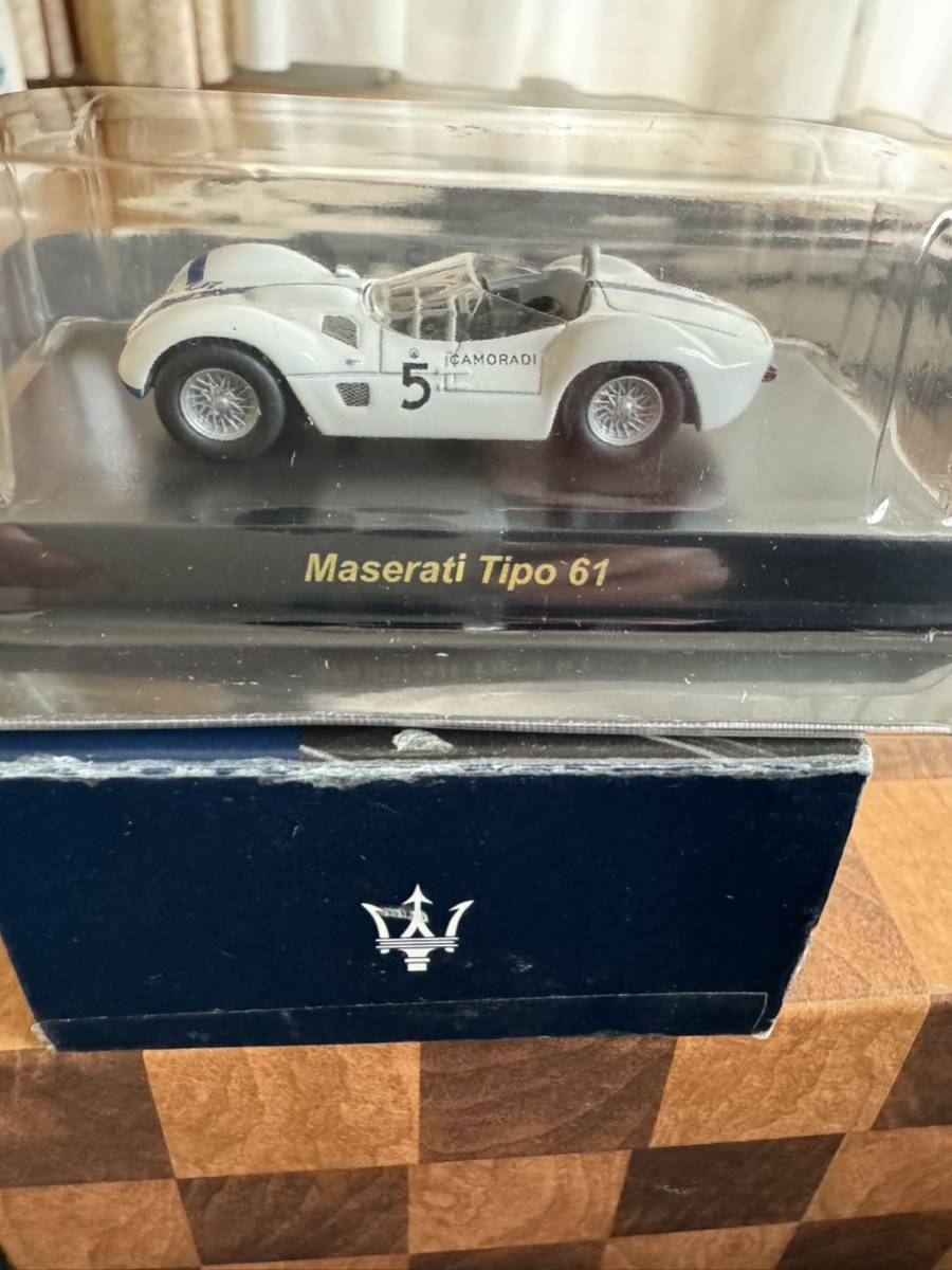 京商 KYOSHO MASERATI ミニカーコレクション Maserati Tipo 61の画像2