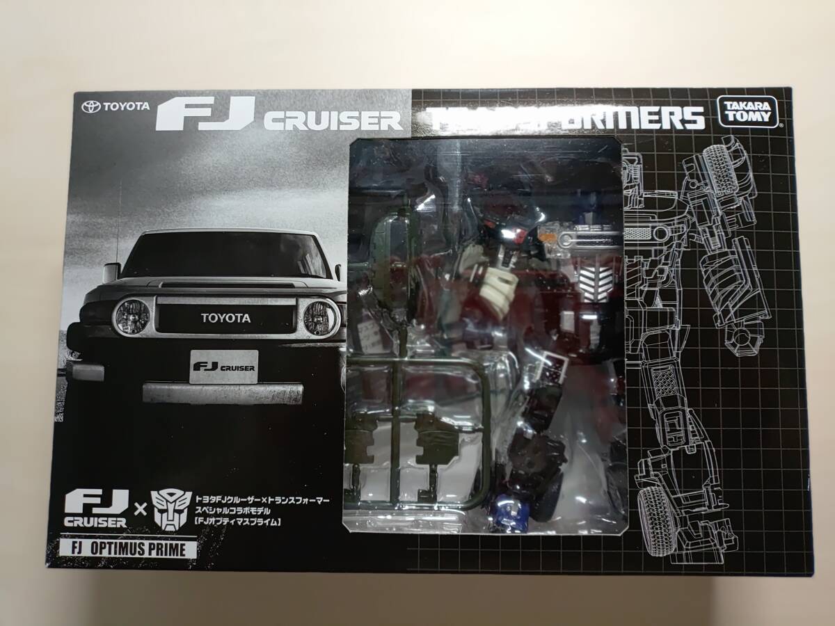 1 иен старт![ не использовался ] Toyota FJ Cruiser × Transformer специальный совместная модель FJ Optima s prime ( зеленый )③