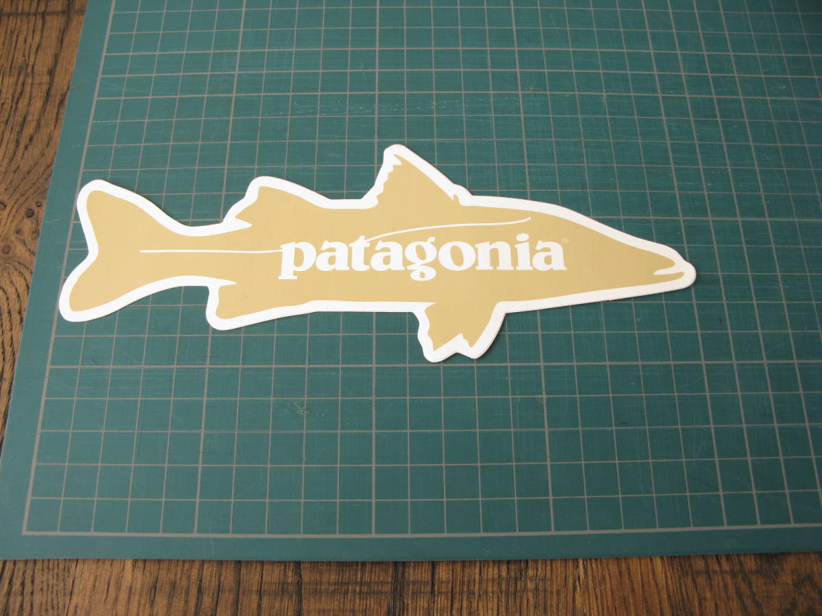 デッドストック★パタゴニア スヌーク ステッカー シール patagonia フライ フィッシング 魚 レトロ 当時物★希少 オールド ヴィンテージ の画像3