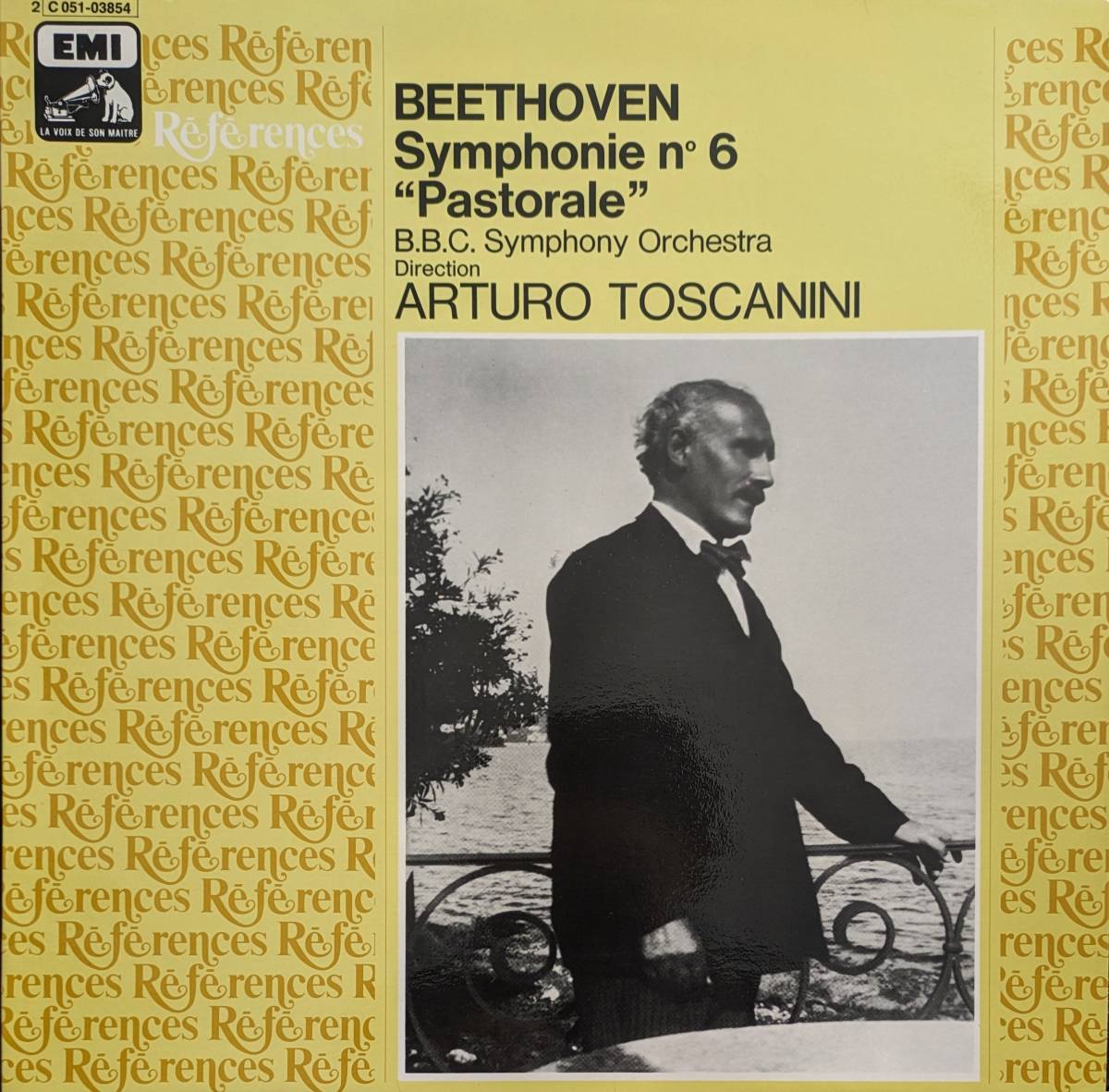 輸入LP盤 アルトゥ－ロ・トスカニーニ/B.B.C. Sym　Beethoven 交響曲6番「田園」 Op68_画像1