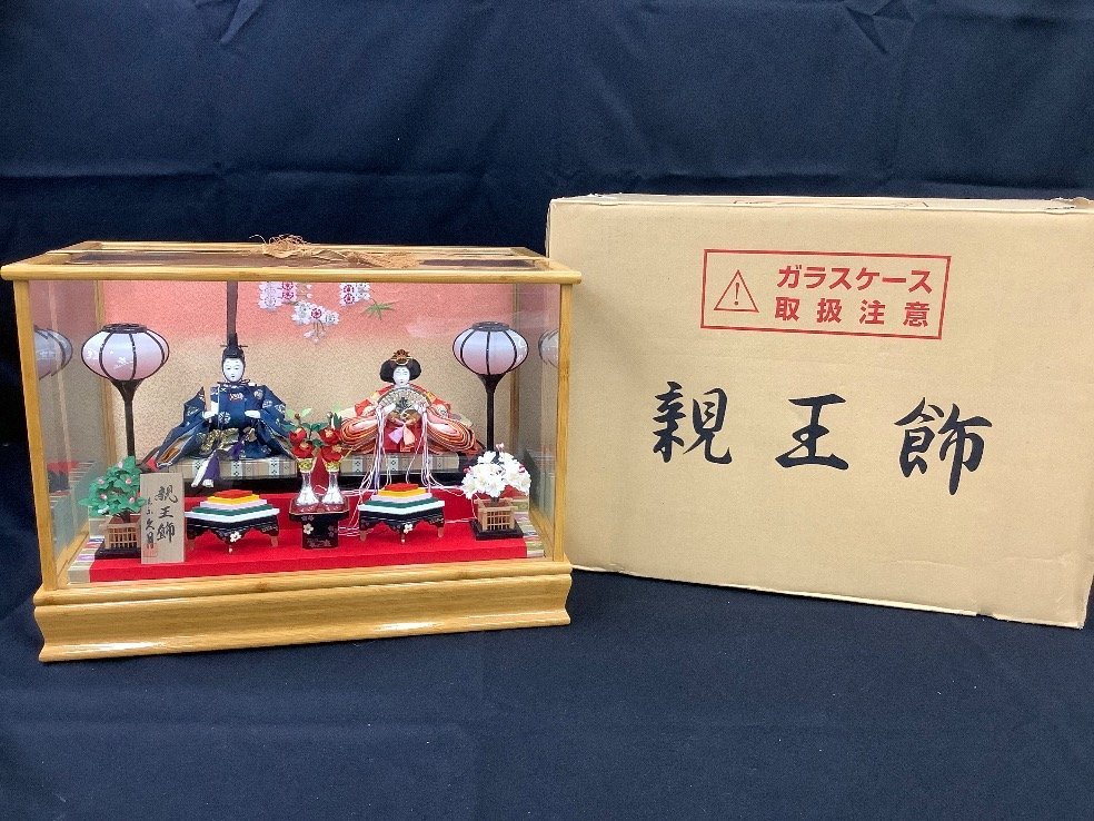 ひな人形 東京久月 親王飾 動作確認済 ACBF 中古品_画像1