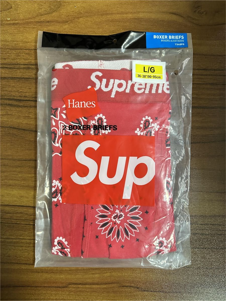 シュプリーム ヘインズ ボクサーパンツ バンダナ ペイズリー柄 シュプリーム ヘインズ ボクサーパンツ バンダナ ペイズリー柄