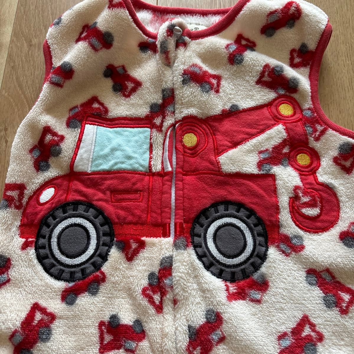 スリーパー 着る毛布 消防車 0〜3歳 Vaenait Baby