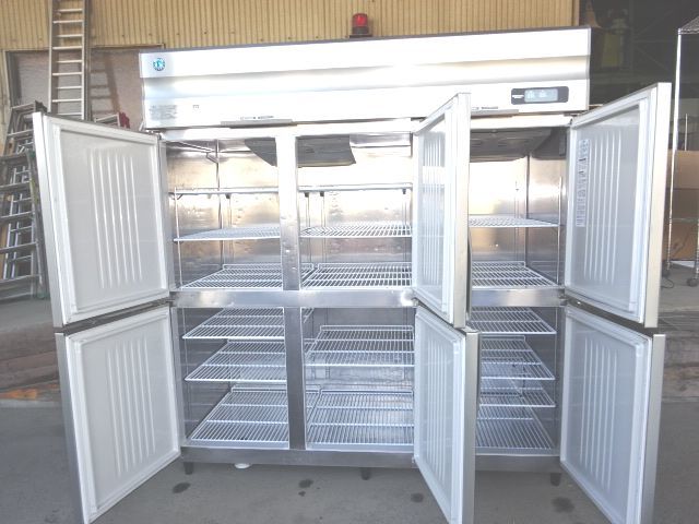 ホシザキ 業務用冷凍冷蔵庫 HRF-180AF　2020年製6ドア 2冷凍4冷蔵庫　単相100V　W1800×D800×H1910㎜　USED品_画像2