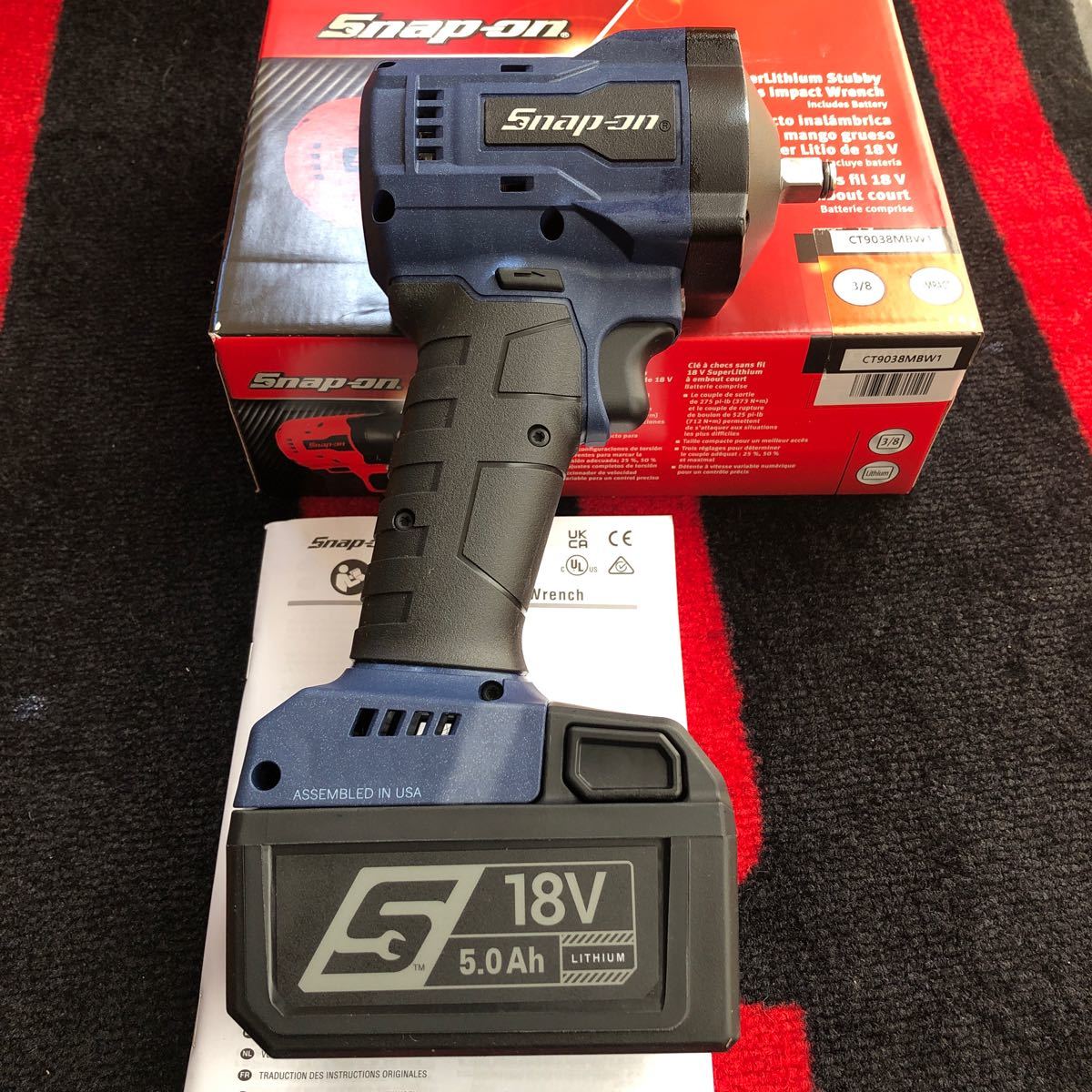 Yahoo!オークション - スナップオン 新型 3/8 18V モンスター Yahoo!オークション - スナップオン 新型 3/8 18V モンスター