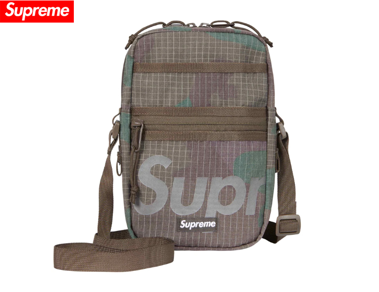 新品 国内品 Supreme(シュプリーム）2024SS Shorder Bag Wood land camo 迷彩 /ショルダーバッグ