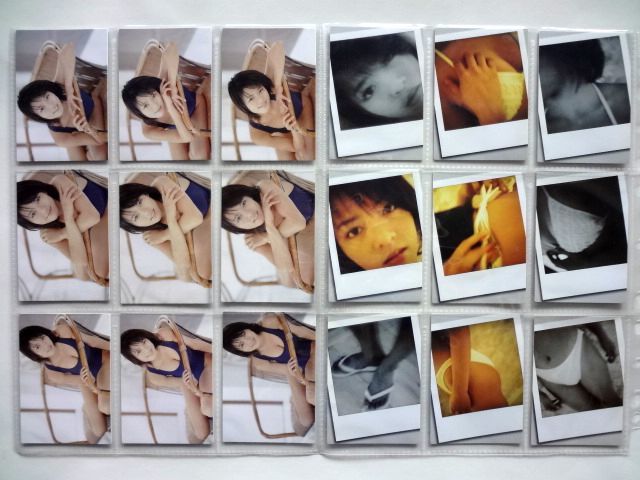 釈由美子 トレカ レギュラーカード コンプ + ポラ画像カード 合計180種 / SHIN YAMAGISHI TRADING PHOTO CARD COLLECTION / 送料360円～_画像10