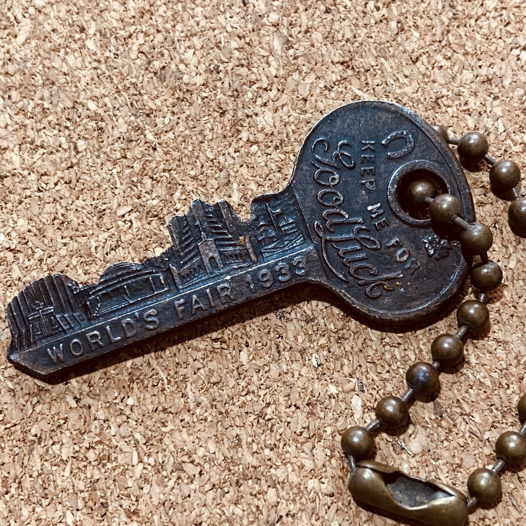 Good Luck Key／'1933／シカゴ万博／本物／グッドラックキー／幸運の鍵／バイカー／ツーリングの画像1