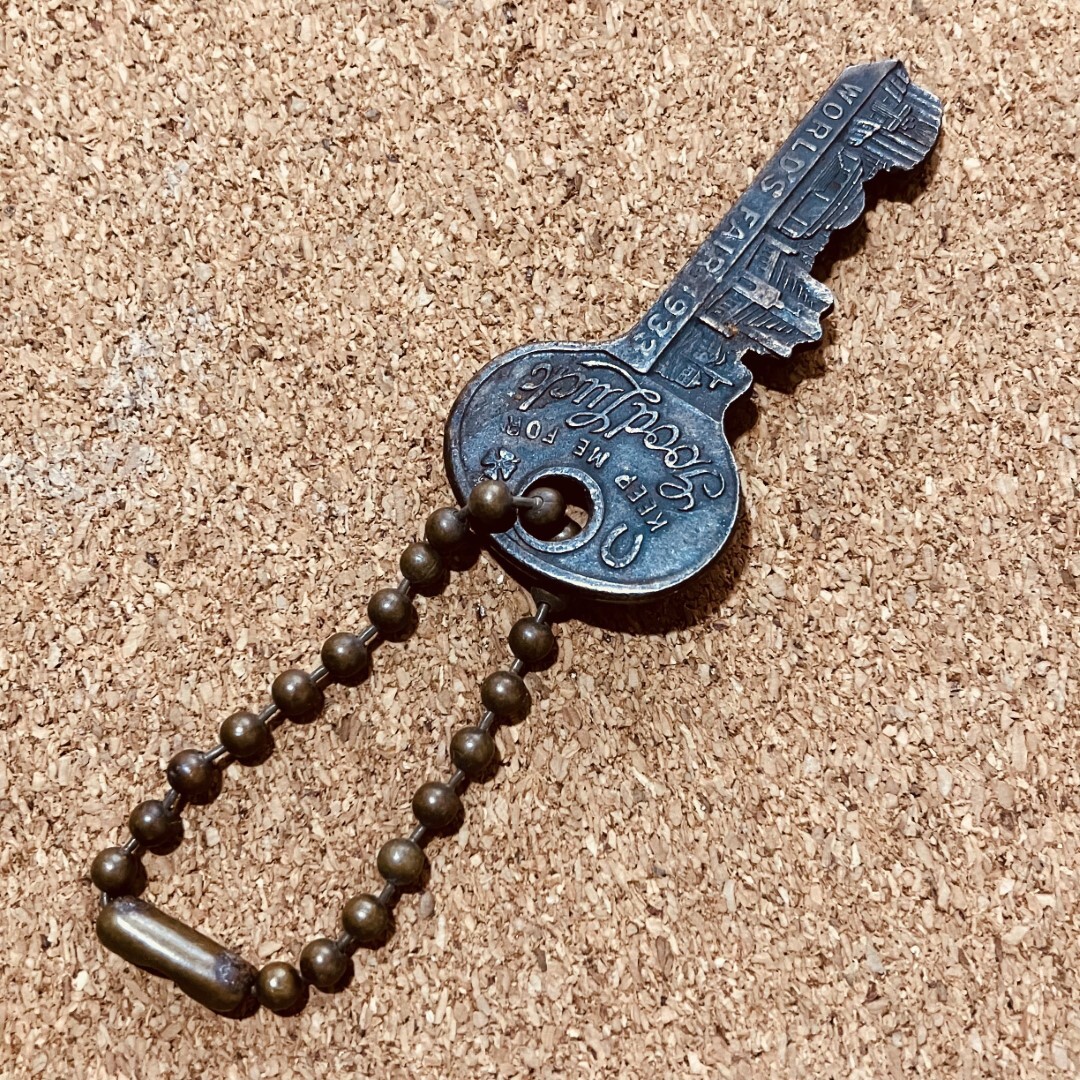 Good Luck Key／'1933／シカゴ万博／本物／グッドラックキー／幸運の鍵／バイカー／ツーリング_画像3