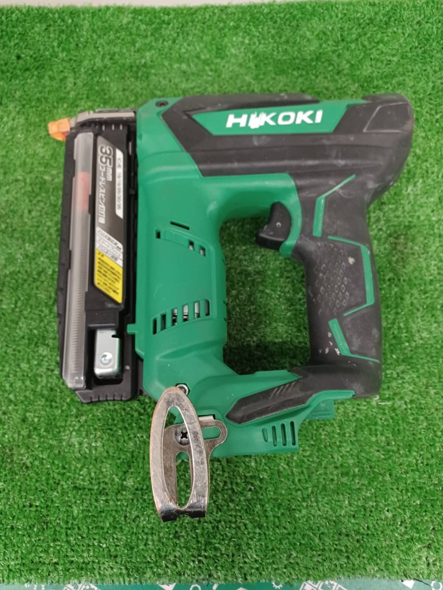 中古品】HiKOKI(日立工機) 35㎜ 18vコードレスピン釘打機 中古品】HiKOKI(日立工機) 35㎜ 18vコードレスピン釘打機