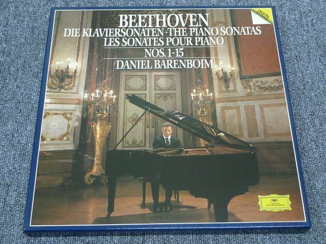 独盤 6枚組 ダニエル・バレンボイム ベートーヴェン:ピアノ・ソナタ集 第1巻の画像1